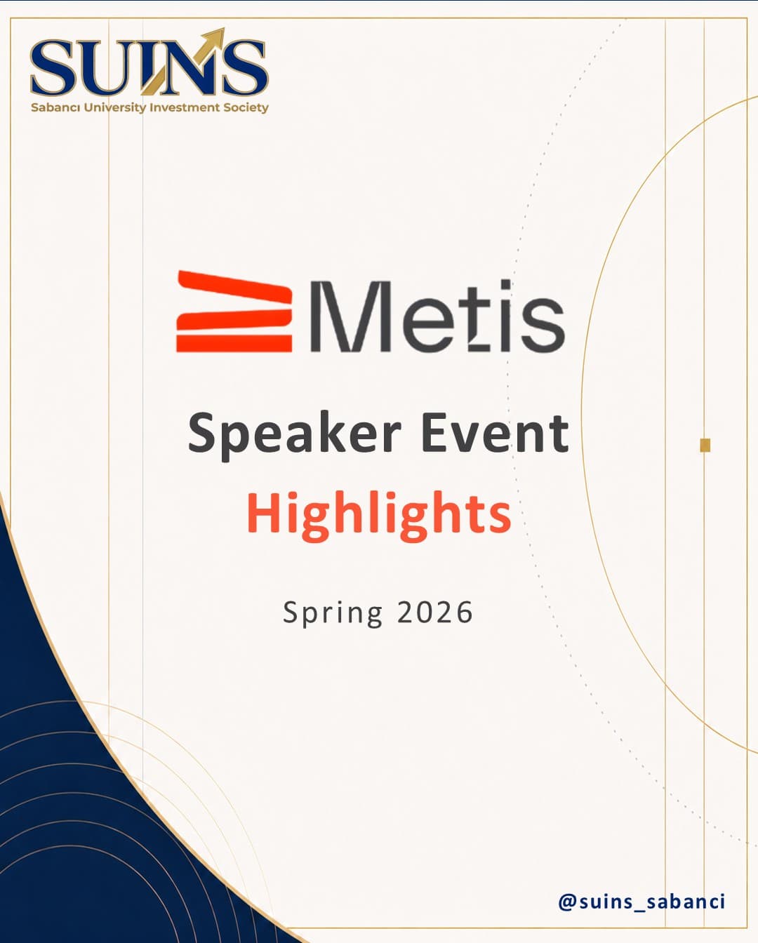 Speaker Event with METIS VENTURES