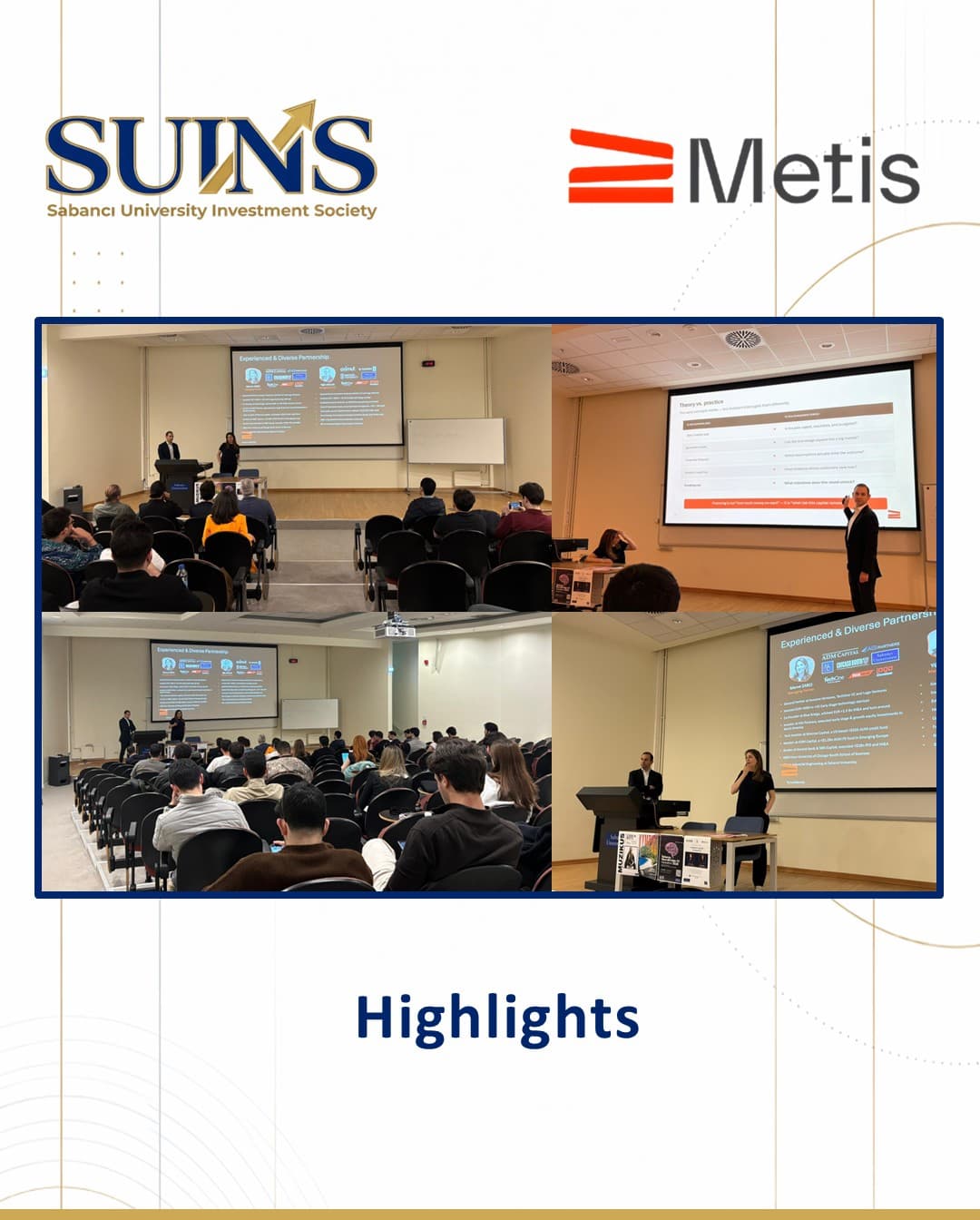 Speaker Event with METIS VENTURES